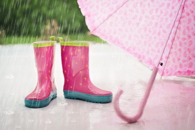 Regenschutz für den Kinderwagen